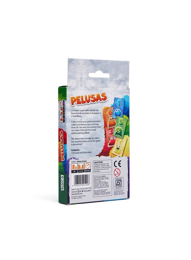 Binca Pelusas - A Push Your Luck Card Game for Kids, Teens and Adults | Quick Playing Game for Family Game Night | A Gift for Ages 7,8,9 and Up (2-6 Players) - Image 2