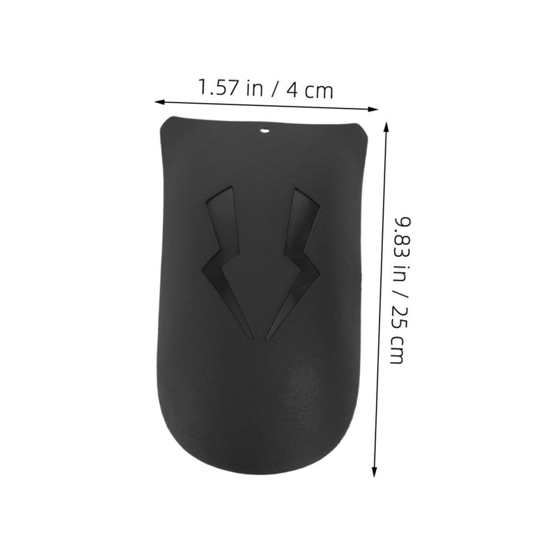 2pcs Motorcycle Front Gravel Bike Mudguard Splash Guard Installation Accessories Modification Kit Black - Image 3