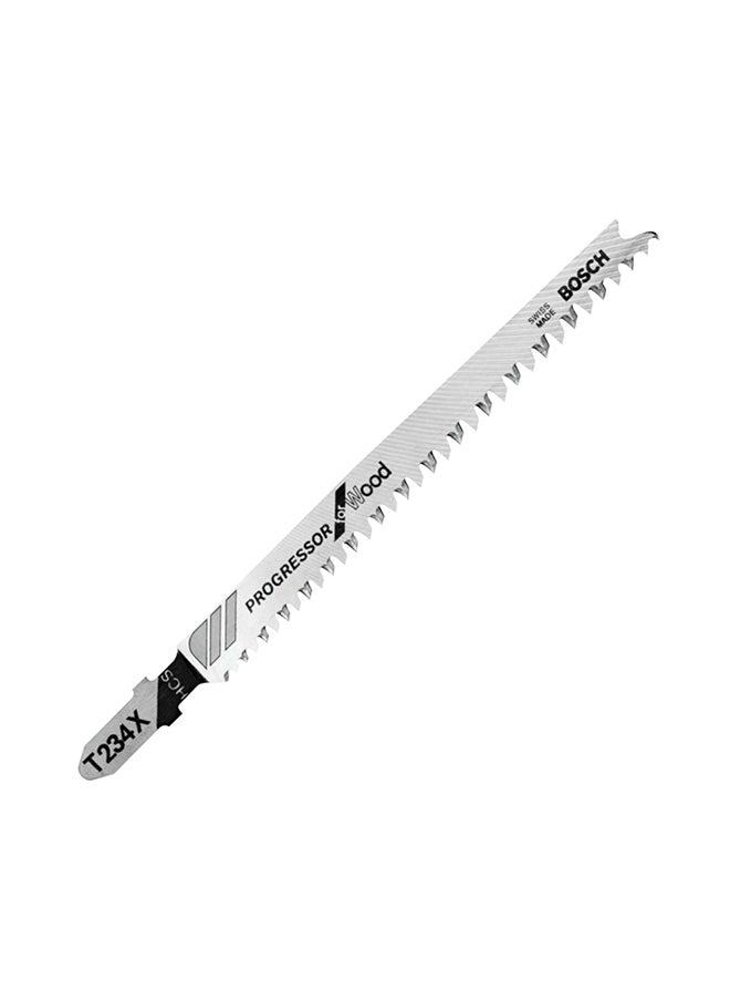 BOSCH Bosch T 234 X Progressor For Wood Jigsaw Blade, For Use In Thick Or Thin Wood Delivers Clean Straight Cuts | Model: 2608633528  - Image 1