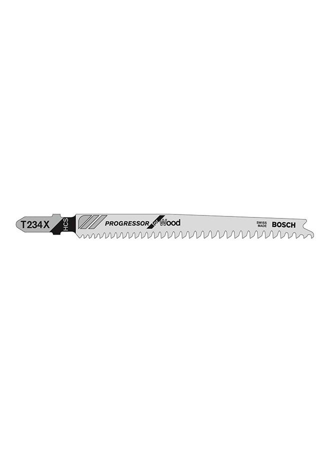 BOSCH Bosch T 234 X Progressor For Wood Jigsaw Blade, For Use In Thick Or Thin Wood Delivers Clean Straight Cuts | Model: 2608633528  - Image 2