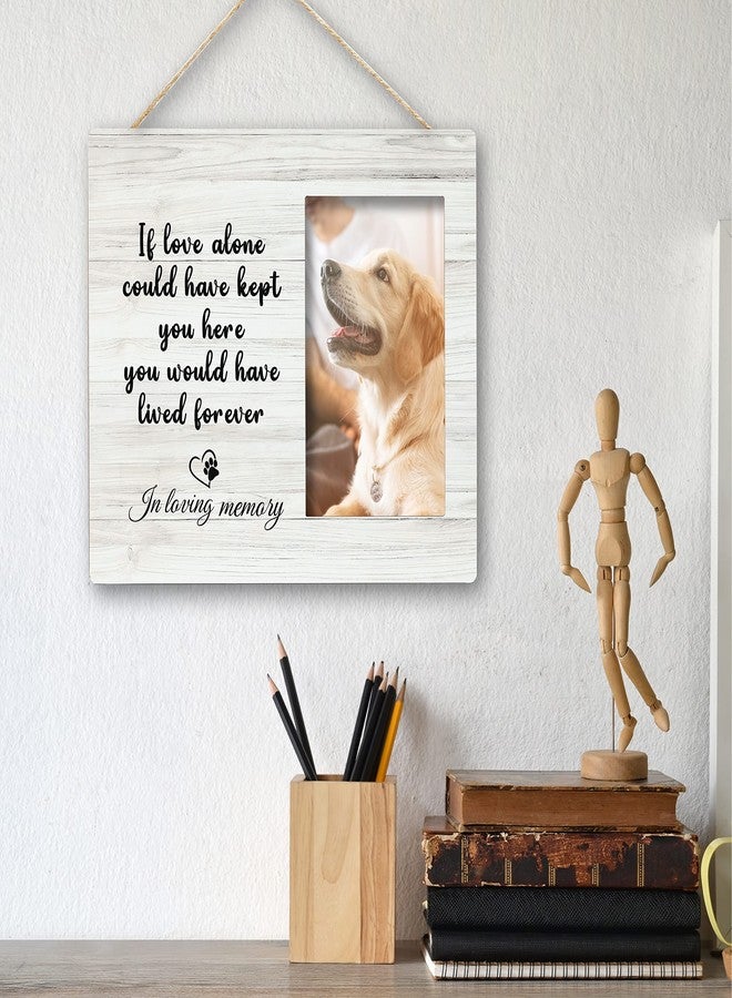 SRADMO Dog Memorial Picture Frame - Pet Memory Photo Frame 4x6, Cat Memorial Gifts - Image 5
