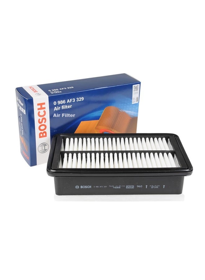 Bosch Automotive Air Filter Element, Air Cleaner, Air Filter 3329, Compatible With Hyundai Mistra, Kia K4, Kia Cerato And Others - Image 1