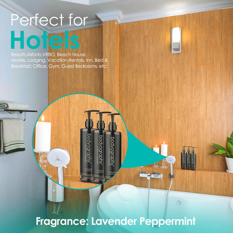 World Amenities - Bodyography Pump Bottle Hair Conditioner - Hair Nourishment Conditioner for Damaged Hair - Image 2