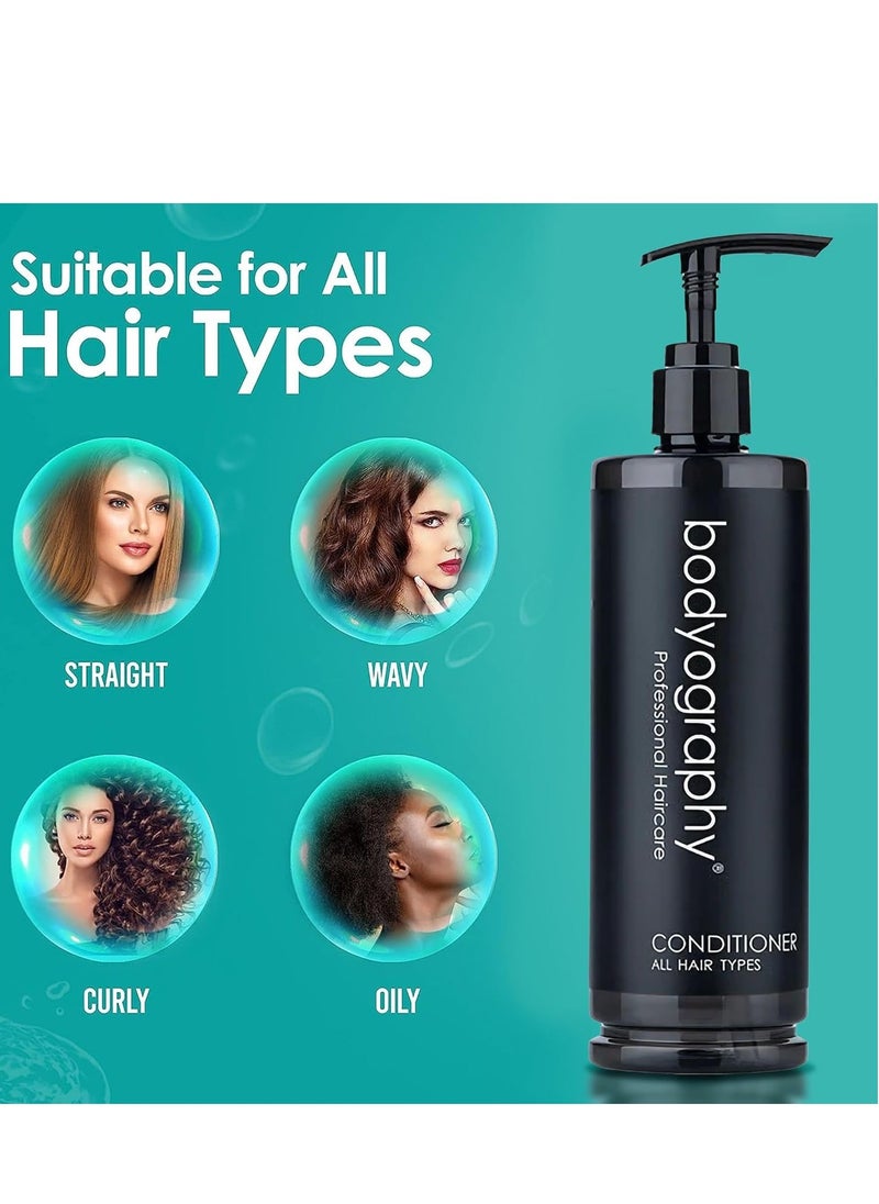 Bodyography Bodyography Pump Bottle Hair Conditioner - Hair Nourishment Conditioner for Damaged Hair  - Image 3