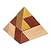 Professor Puzzle Great Pyramid of Giza 3D Wooden Handheld Brainteaser 7 Wonders of The World Logic Precision Challenge Lost Found Collection - Image 2
