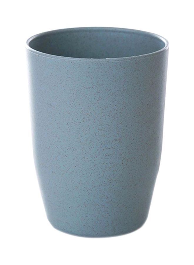 NIBEMINENT Plastic Toothbrush Holder Mug Grey