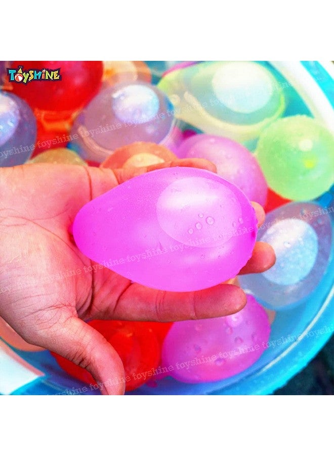 Toyshine Water Balloons Holi for Kids Boys and Girls, three bunches balloons - Games Swimming Pool Outdoor Fun Magic Water Balloons (222 Balloons) - Image 5