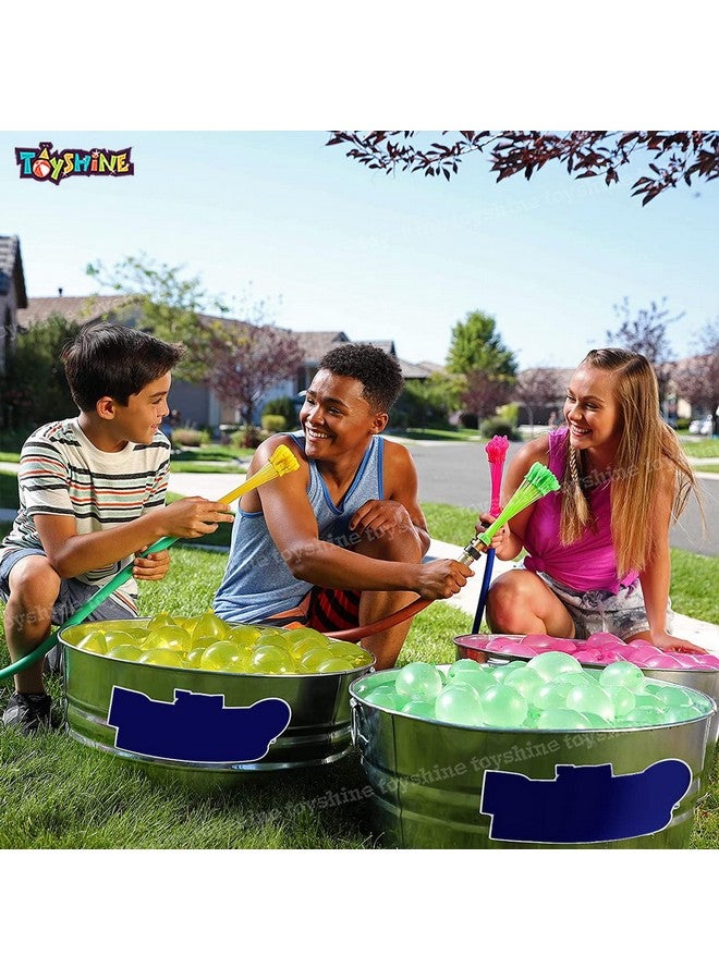 Toyshine Water Balloons Holi for Kids Boys and Girls, three bunches balloons - Games Swimming Pool Outdoor Fun Magic Water Balloons (222 Balloons) - Image 4