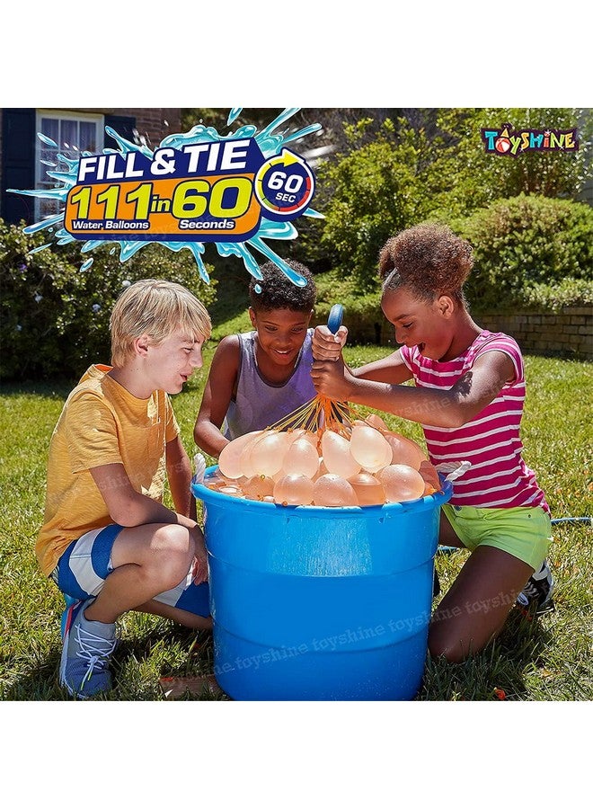 Toyshine Water Balloons Holi for Kids Boys and Girls, three bunches balloons - Games Swimming Pool Outdoor Fun Magic Water Balloons (222 Balloons) - Image 2