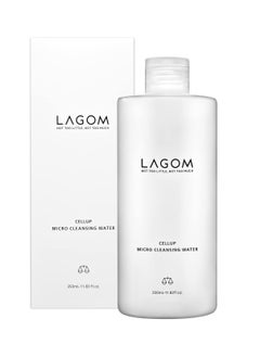 LAGOM Cellup Micro Cleansing Water Natural Micellar Fermented Face Wash with Chamomile Allatoin Moisturizing Herbal Facial Pore Cleanser Combination Oily Sensitive Dry All Skin 350ml 11.83oz - pzsku/Z343F82ED12662EDAA95EZ/45/_/1740656916/37a1a439-202d-4bb7-8be3-6c923fb2d83b