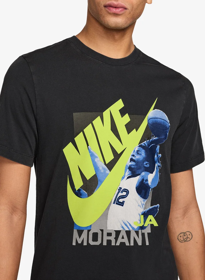 Nike BLACK Jordan Asbury Vault T-Shirt for Men | Best Price UAE