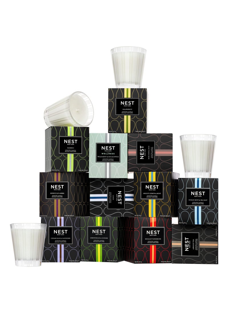NEST FRAGRANCES NEST New York Scented Classic Candle  Indian Jasmine - 8.1 oz - Up to 60-Hour Burn Time - Reusable Glass Vessel  - Image 5