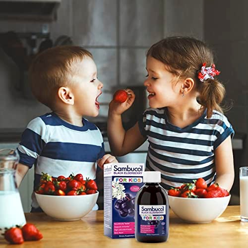 Sambucol Black Elderberry Syrup for Kids - Elderberry Extract Kids, Kids Elderberry Syrup, Black Elderberry for Kids, Kids Immune Support - 7.8 Fl Oz - Image 5