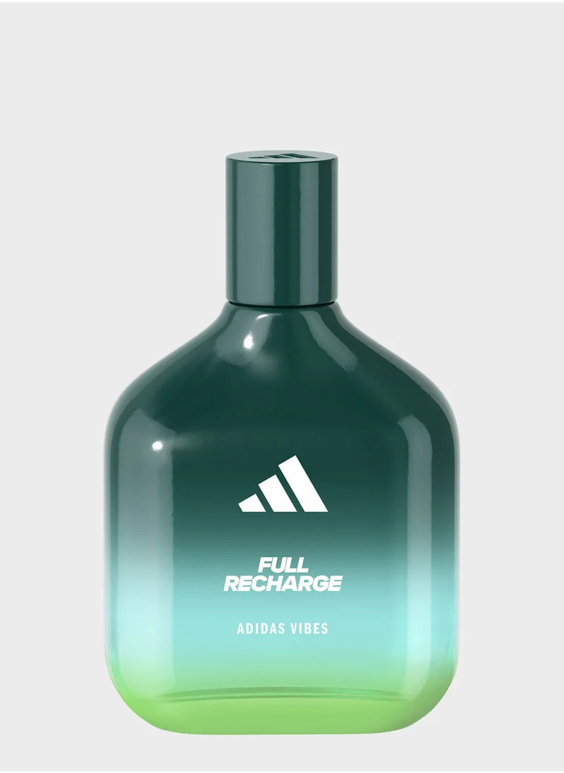 Adidas Vibes Full Recharge Eau de Parfum 100ml