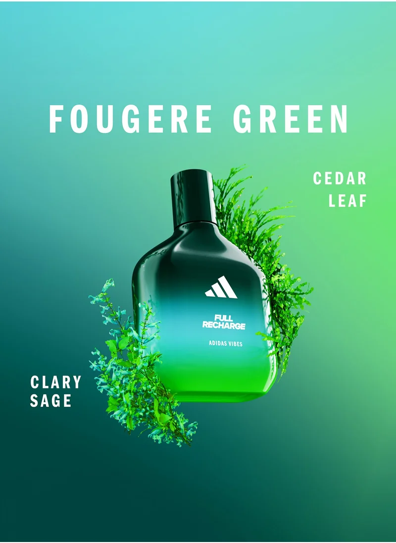 Adidas Vibes Full Recharge Eau de Parfum 100ml