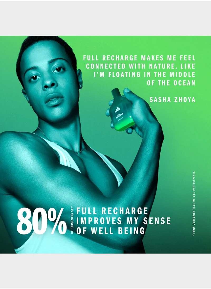 Adidas Vibes Full Recharge Eau de Parfum 100ml