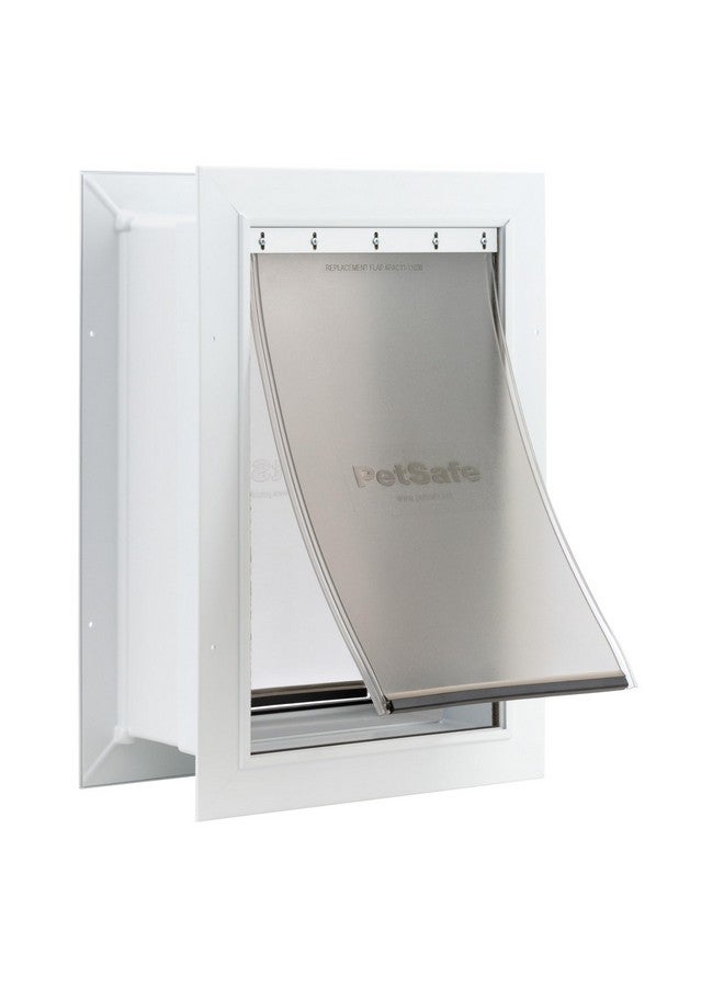 PetSafe PetSafe Never Rust Wall Entry Pet Door - Telescoping Frame - Insulates Better Than Metal Doors, Energy Efficient Cat & Dog Door - Interior & Exterior Walls, Weatherproof, Easy to Install & Clean - S - Image 1