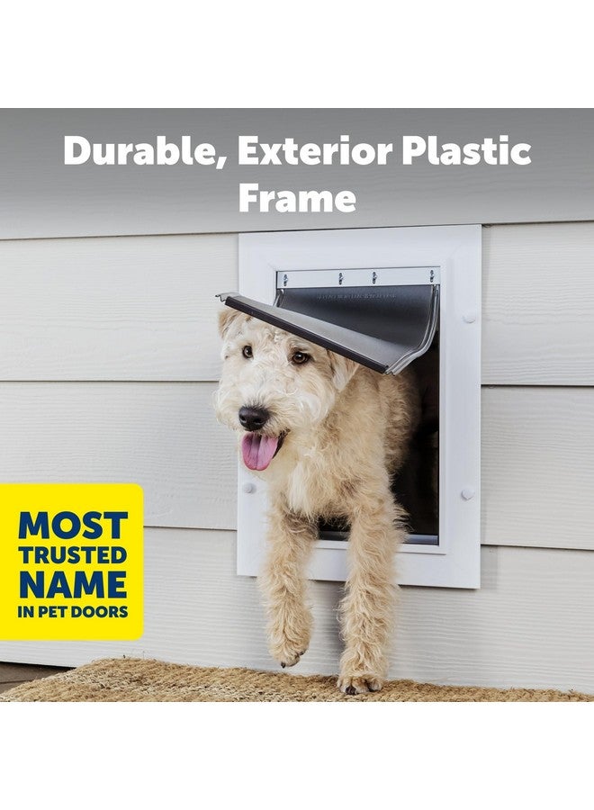 PetSafe PetSafe Never Rust Wall Entry Pet Door - Telescoping Frame - Insulates Better Than Metal Doors, Energy Efficient Cat & Dog Door - Interior & Exterior Walls, Weatherproof, Easy to Install & Clean - S - Image 2