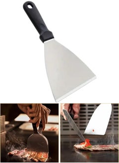 Happy Home Stainless Steel Turner Scraper Food Lifter Multipurpose BBQ Cooking Tool 25cm  - Image 1