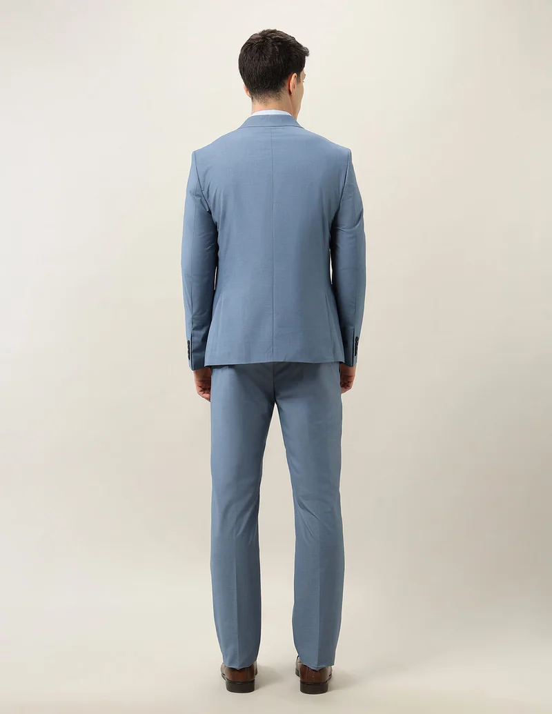 Arrow Blue Cermony Dobby Tailored Fit Suit for Men | Best Price UAE