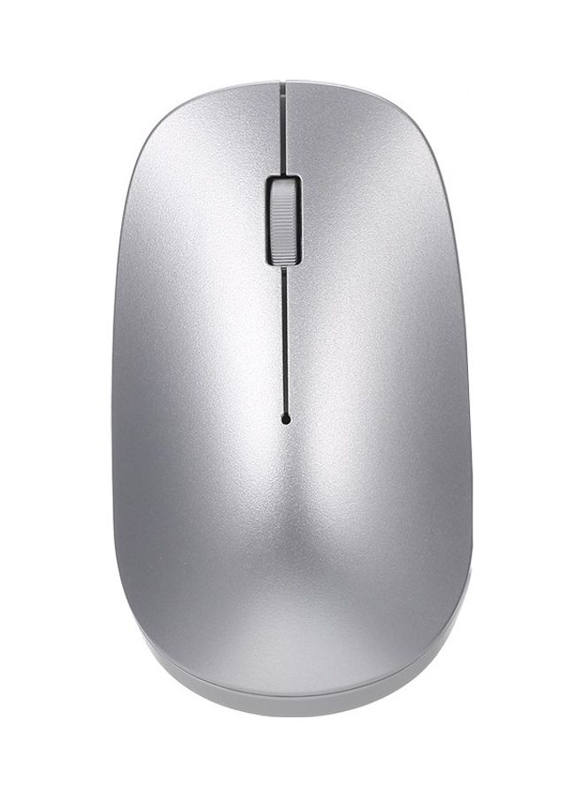 NIBEMINENT Bluetooth 5.0 Wireless Portable Mouse Silver  - Image 3