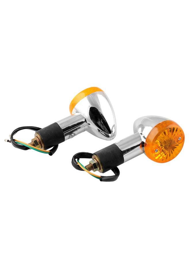 Loquat Pair Of Motorcycle Turn Signal Flashing Rear Indicator Light