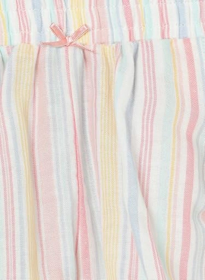 ميلو شورت ميلو قطني مخطط مغسول حيوياً - متعدد الألوان - Image 4