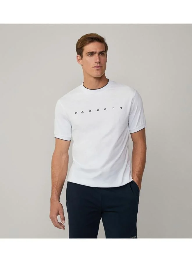 Hackett HS ROYAL TIPPED TEE