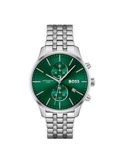 HUGO BOSS Men's Stainless Steel Chronograph Wrist Watch 1513975  - Image 1