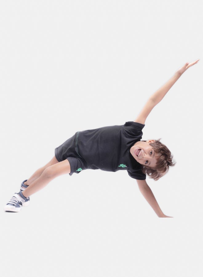 كاكتوس تي شيرت أسود V - Image 1