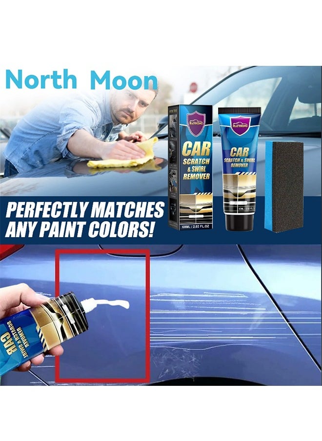 RAYHONG Car Scratch Remover, Premium Car Scratch Remover Kit, Car Paint Scratch Remover,  Repair Polish Paint for Deep Scratches (120ml)  - Image 2