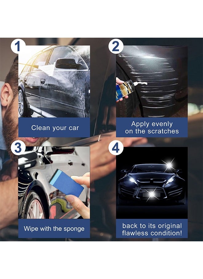 RAYHONG Car Scratch Remover, Premium Car Scratch Remover Kit, Car Paint Scratch Remover,  Repair Polish Paint for Deep Scratches (120ml)  - Image 5