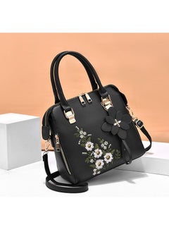 DUNISO Womens Elegant Embroidery Purses and Handbags Shoulder Bag Ladies Designer Satchel Messenger Tote Bag Crossbody Bag for Ladies  - Image 5