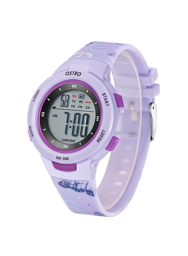 ASTRO ASTRO Kids Digital Purple Dial Watch - A23914-PPVV-BT