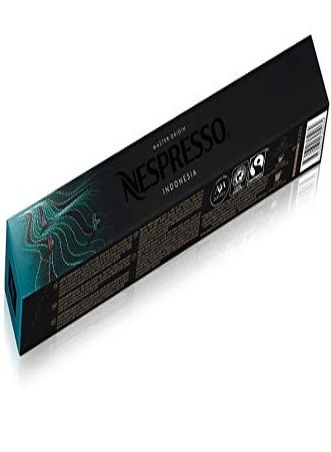 Nespresso Master Origin Nespresso Indonesia, 10 Capsules - Image 1