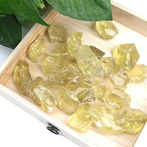 GEMTUB 500Grams Natural Citrine Raw Stone Citrine Rough Stone chunk Rock Gemston Absorbs Negativity Meditation Vastu Correction Home Decoration attracts wealth prosperity and success 500GM - Image 5