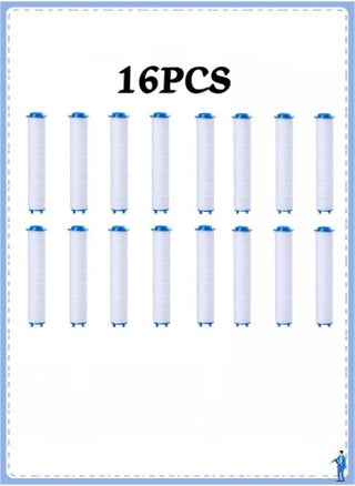 Set of 16 PP Cotton Filter, High Pressure Handheld Shower Head PP-Cotton Filter Cartridge (for Replacement) - pzsku/Z34405609E3D60286EFD4Z/45/_/1720000153/4149e2d8-c2a4-4ada-b3b7-eae9f3dcfe43