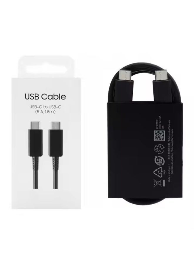 USB Type-C to Type-C Fast Charging Cable – High-Speed Power & Data Sync - Image 1