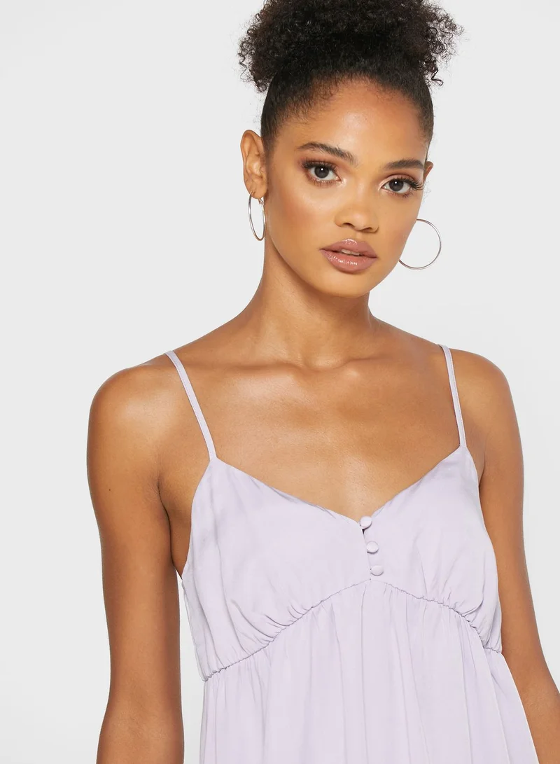 FOREVER 21 Pleated Cami Dress