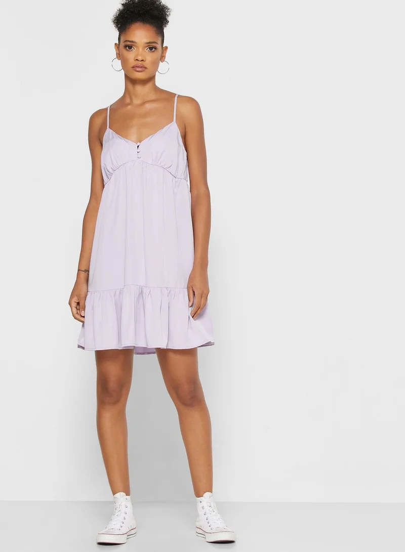 FOREVER 21 Pleated Cami Dress