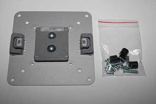 Humanscale SILVER VESA PLATE MONITOR PLATE MOUNT 100X100MM FOR M8 M2 M-FLEX WITH SCREWS - Image 1