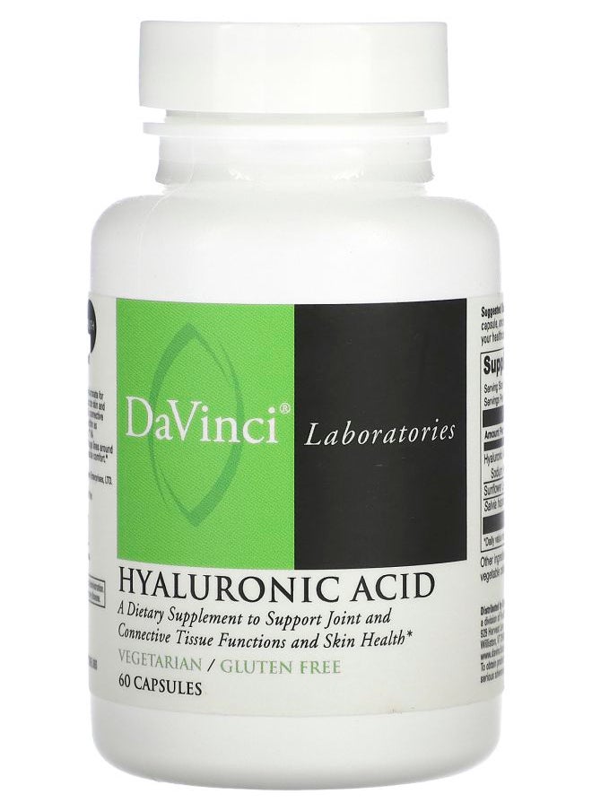 DaVinci Laboratories Hyaluronic Acid 60 Capsules 