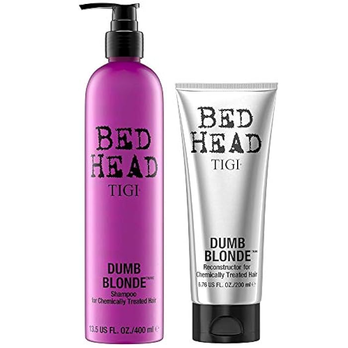 Bed Head by Tigi Dumb Blonde Shampoo and Conditioner for Blonde Hair Pack of 2 - Image 5