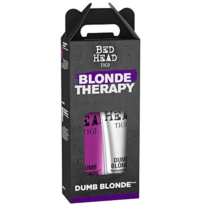 Bed Head by Tigi Dumb Blonde Shampoo and Conditioner for Blonde Hair Pack of 2 - Image 2