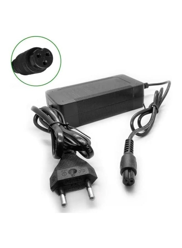 Scooter Charger, E Scooter Charger, 42V 2A, Hoverboard Charging Cable, Hoverboard, Lithium Battery, Electric Scooter, Charging Cable for Hoverboar  - Image 1