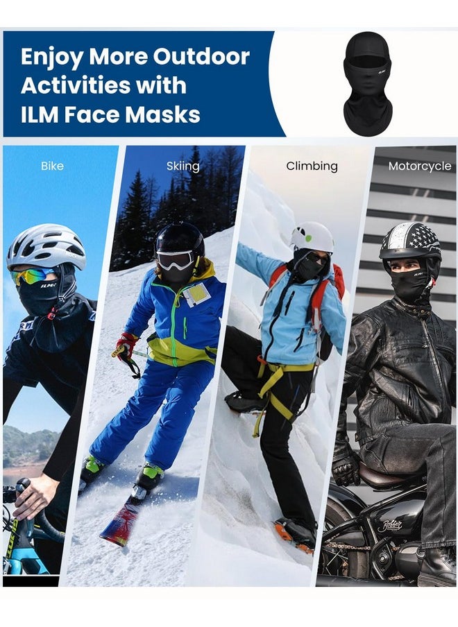 ILM - Motorcycle Balaclava Face Mask For Ski Snowboard Cycling Working Men Women Cold Weather Snow Mask - Image 1