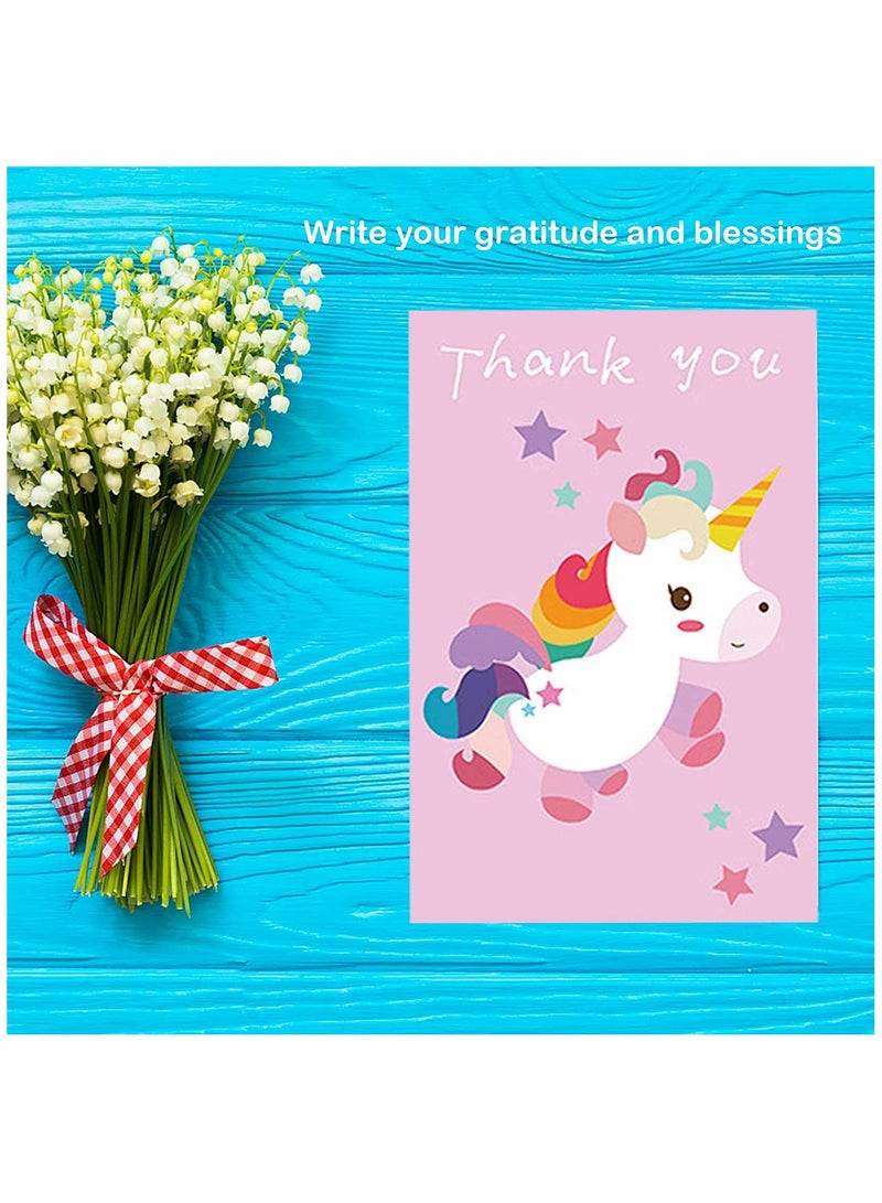 Greeting Cards Pack, 12pcs Animal Greeting Cards with 12pcs Stickers and 12pcs Envelopes, 6 Styles - Image 3