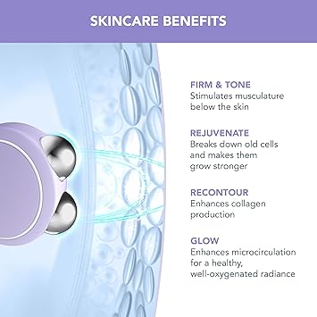 FOREO Firm Fabulous BEAR mini Lavender Serum Serum Serum 30ml Microcurrent Face Lift Device Face Massager Facial Skin Care Products Gifts Skincare Tools Gift Box Gift Sets - Image 3