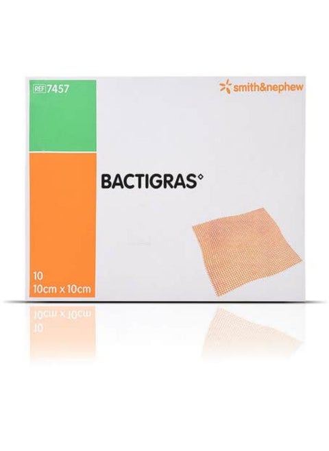 Bactigras Smith & Nephew 10x10cm 10 pcs