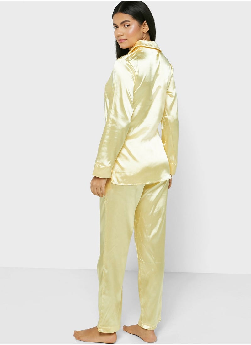 Basic Pyjama Pants Set